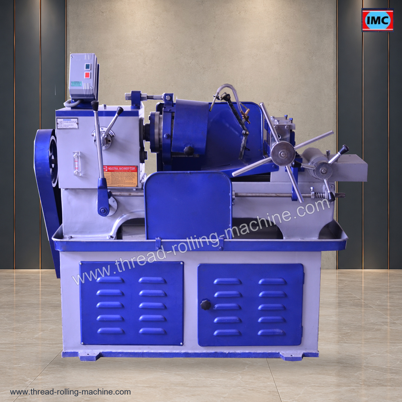 TMT Bar Threading Machine